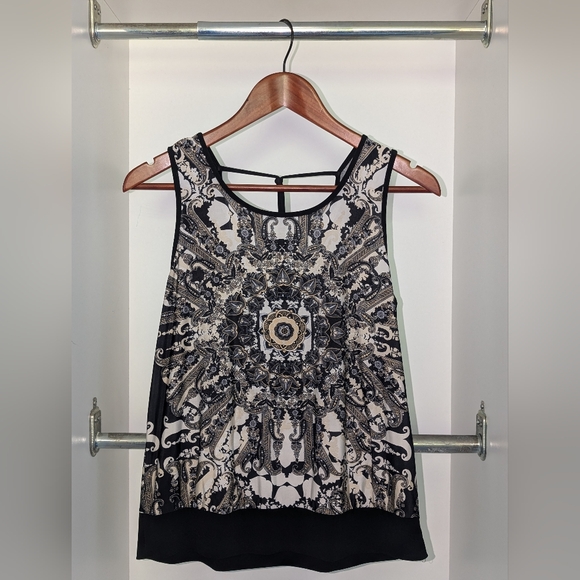 Ladies Mandala Tank Top - Picture 1 of 2